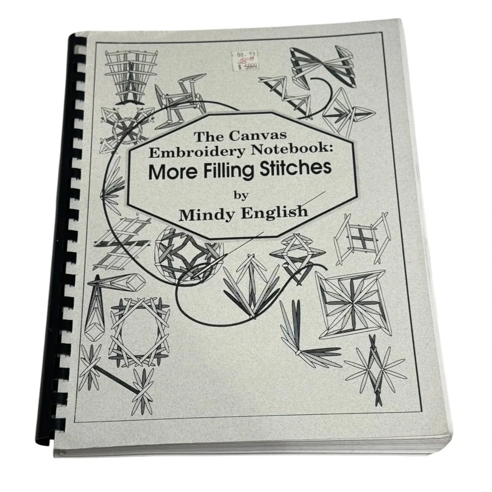 Canvas Embroidery‎ Notebook: More Filling Stitches Mindy English